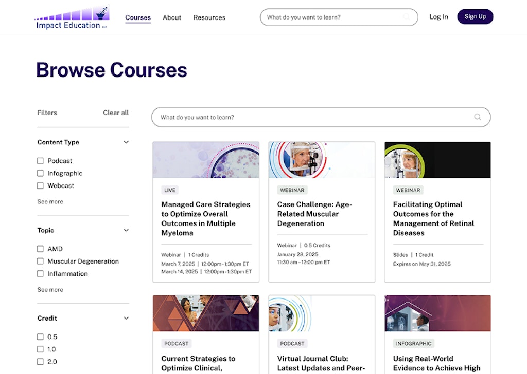 Case study website screenshot