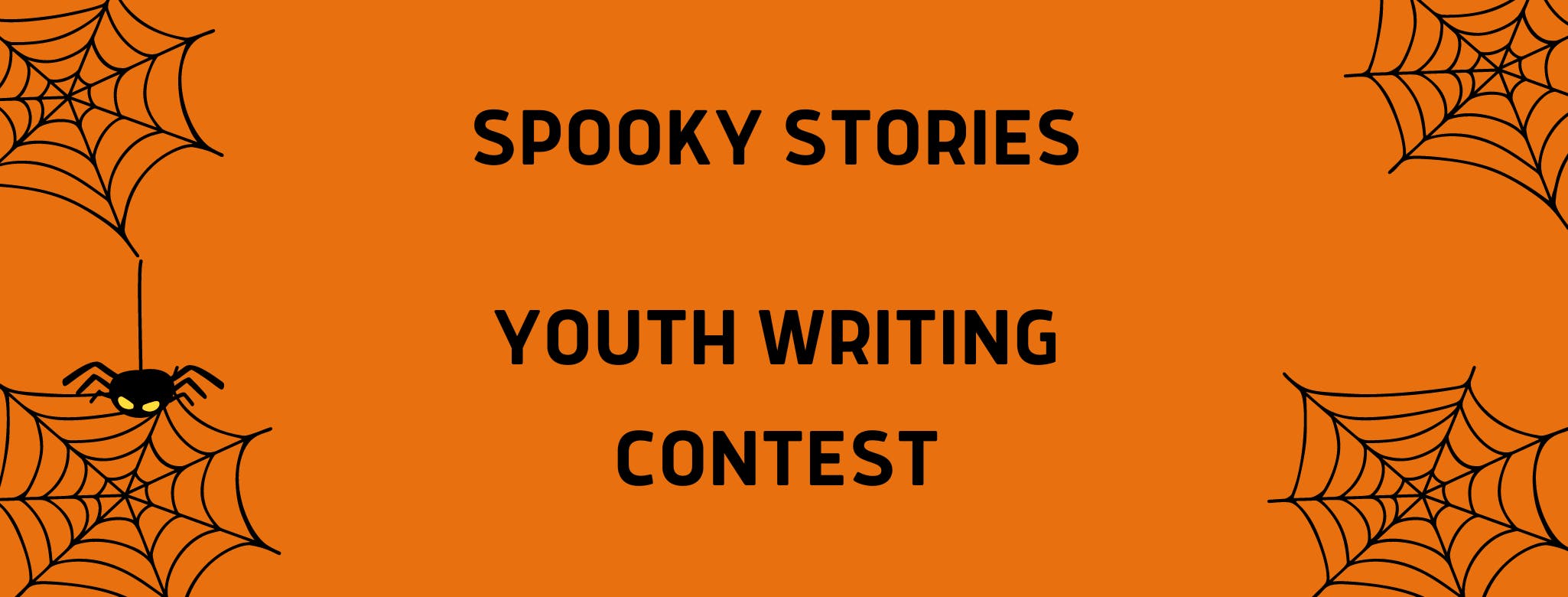 Spooky Stories Youth Writing Contest for Grades 4 and 5