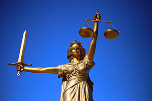 burden of proof Lady justice
