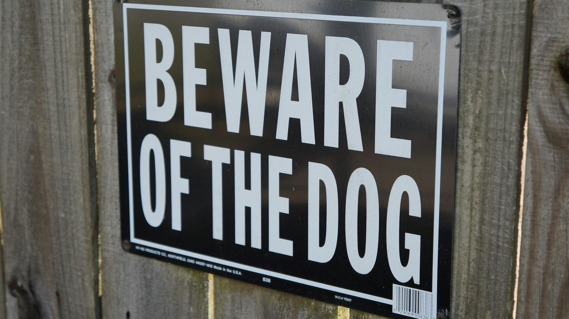 Dog bite premises liability
