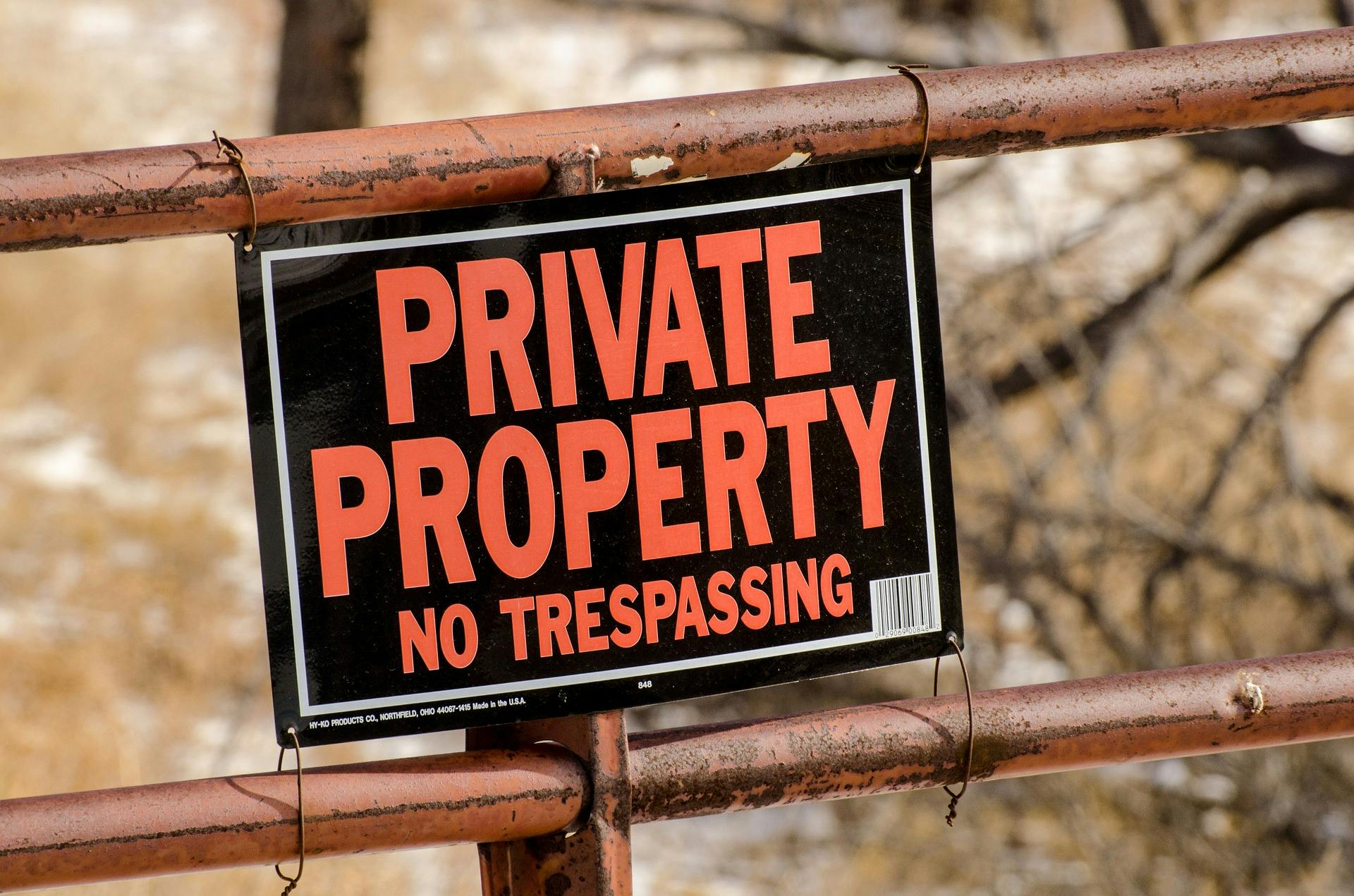 Private property liability