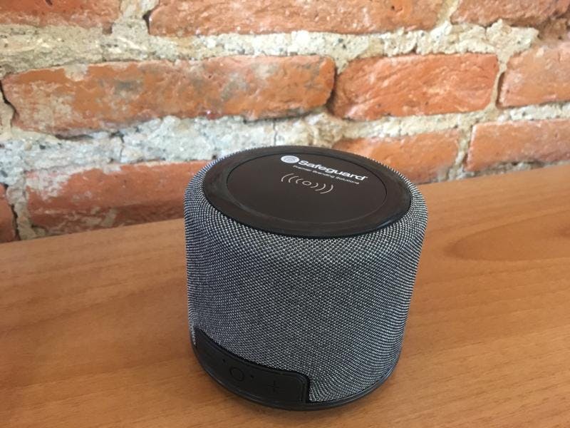 Bluetooth speaker and wireless charger