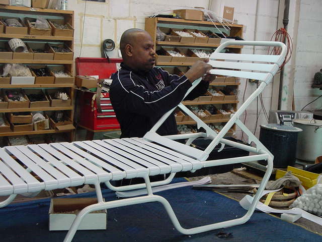 brown jordan chair parts