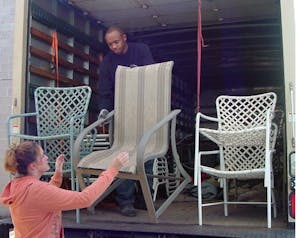 patio chair repair pickup & delivery