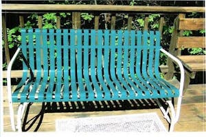 lawn chair repair powder coating