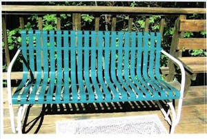 lawn chair repair powder coating