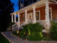 porch holiday lights