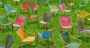 bright colors tamiami vinyl patio chairs
