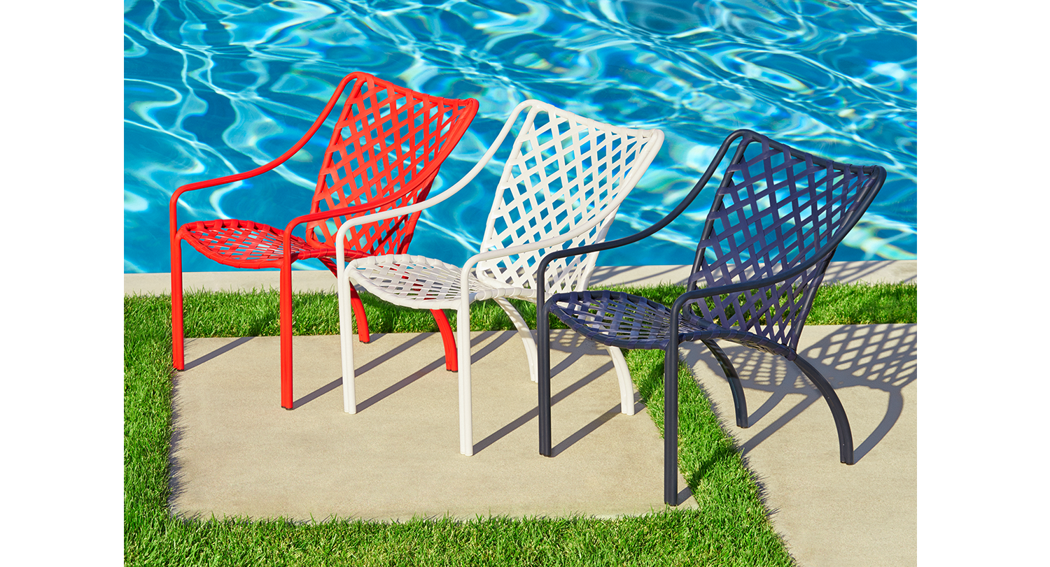 webbing chairs outdoor