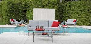 sleek modern patio furniture