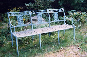 refinishing wrought iron patio furniture
