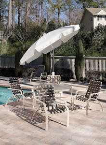 brown jordan tropitone used patio furniture