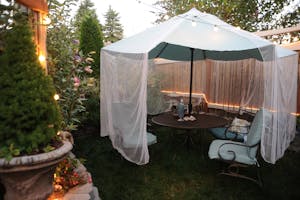 umbrella bug net for patio