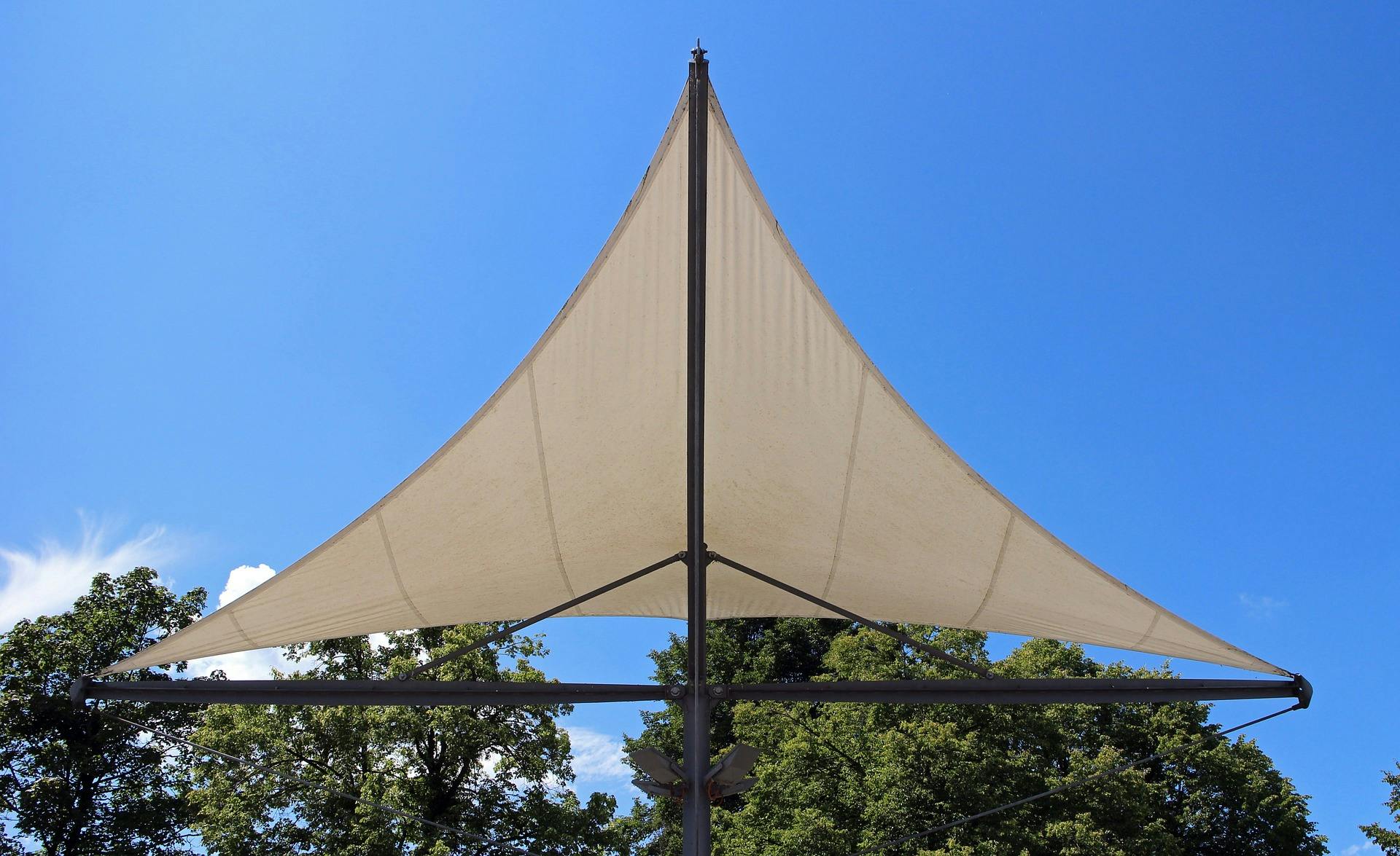 Patio shade sail