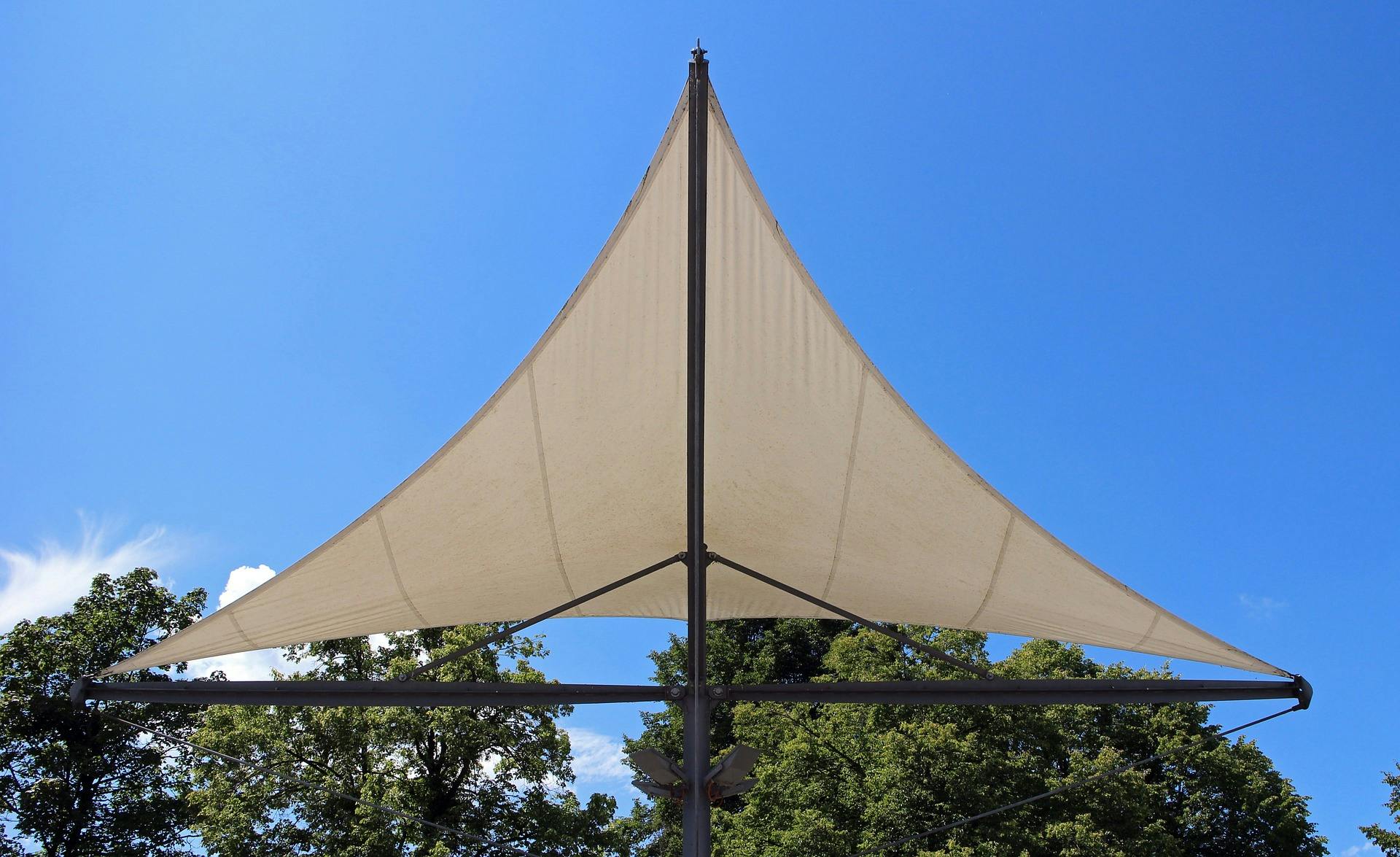 Patio shade sail