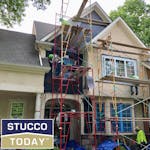 Stucco Remediation - New Hope, PA - During