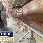 Stucco Remediation - Philadelphia, PA - During