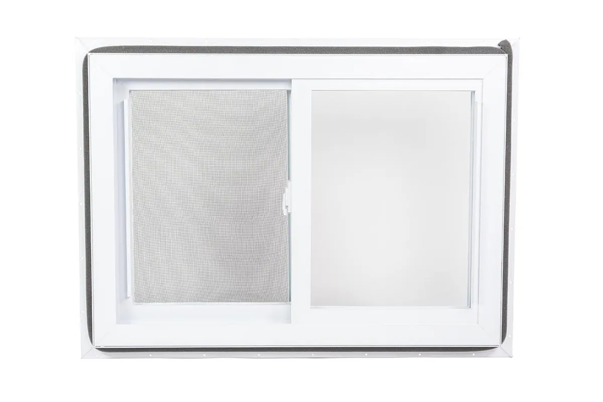 New construction vinyl slider window – view 3