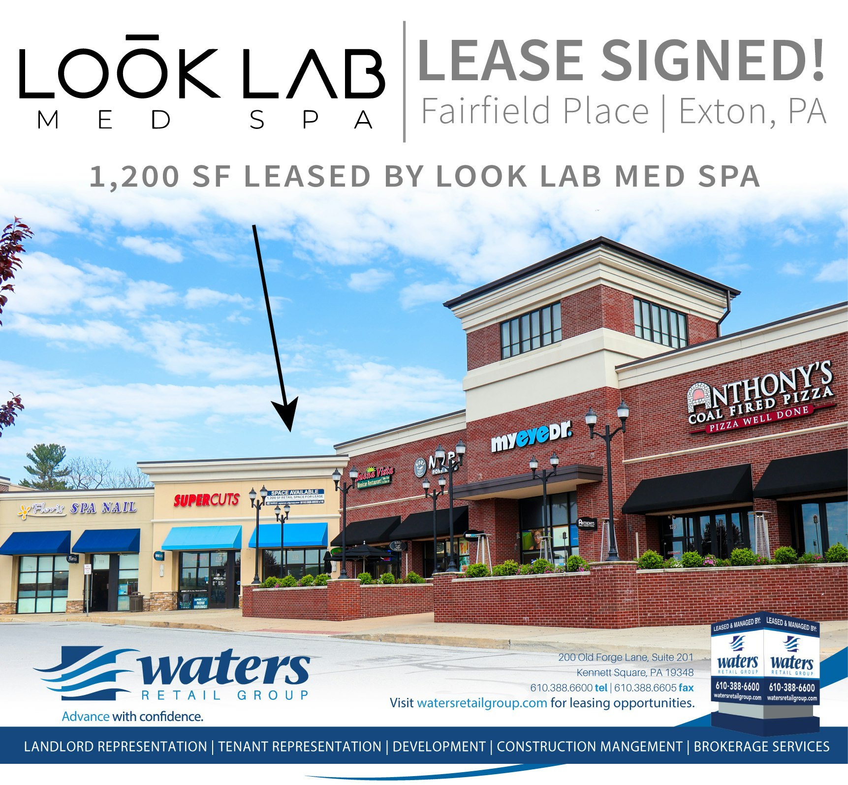 Look Lab Med Spa Signs A Lease For 1,200 Square Feet To Replace Oreck 