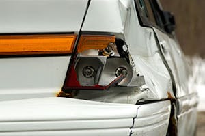 damaged vehicle