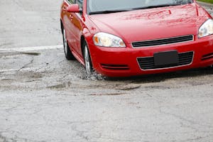 tire maintenance avoiding potholes